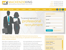 Tablet Screenshot of mackenzie-king.com